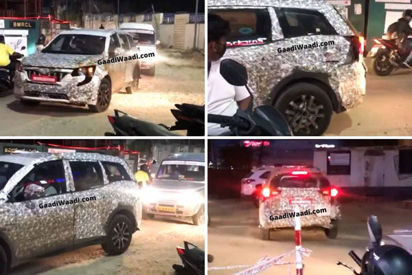 പരീക്ഷണയോട്ടം നടത്തി പുതുതലമുറ മഹീന്ദ്ര XUV500; സ്‌പൈ ചിത്രങ്ങള്‍