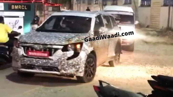 പരീക്ഷണയോട്ടം നടത്തി പുതുതലമുറ മഹീന്ദ്ര XUV500; സ്‌പൈ ചിത്രങ്ങള്‍