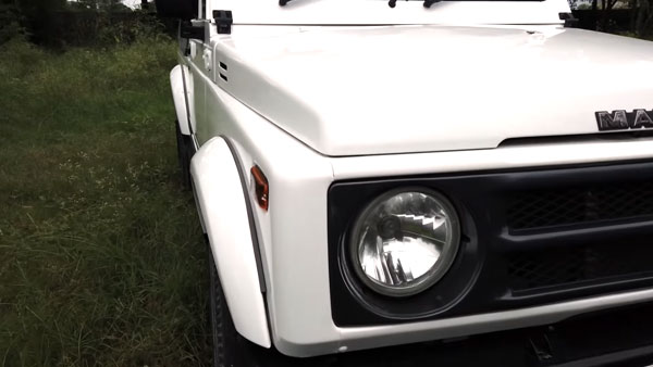 പൊലീസ് സേവനത്തിന് ശേഷം മനോഹരമായി പുനരുധരിച്ച മാരുതി ജിപ്സി