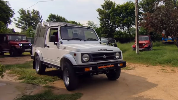 പൊലീസ് സേവനത്തിന് ശേഷം മനോഹരമായി പുനരുധരിച്ച മാരുതി ജിപ്സി