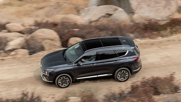 ഹ്യുണ്ടായിയുടെ ആദ്യ ഹൈബ്രിഡ് എസ്‌യുവി മാറി 2021 സാന്റാ ഫെ