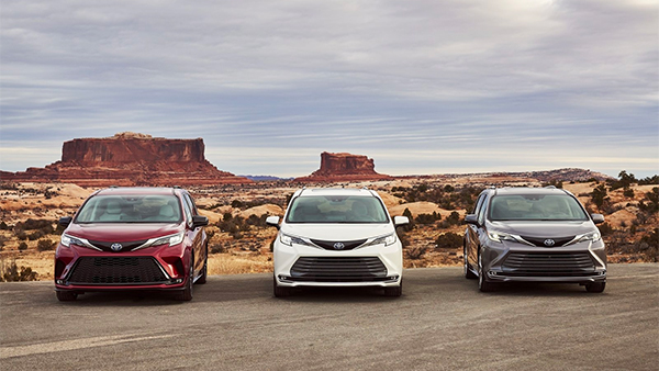 2021 സിയന്ന മിനിവാൻ അടുത്ത മാസം പുറത്തിറക്കാനൊരുങ്ങി ടൊയോട്ട