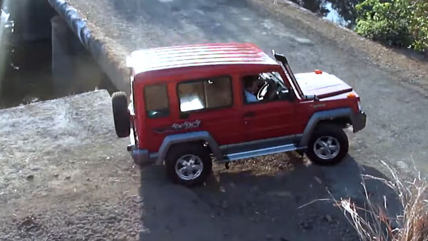 ഓഫ് റോഡ് കഴിവുകള്‍ തെളിയിച്ച് ഫോഴ്‌സ് ഗൂര്‍ഖ; വീഡിയോ