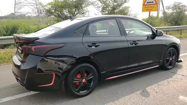 മാഫിയ രൂപത്തിലൊരുങ്ങി ഹ്യുണ്ടായി വെർണ; വീഡിയോ