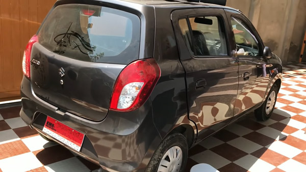 ഡാർക്ക് സ്റ്റെൽത്ത് റൈഡായി രൂപം മാറി മാരുതി ആൾട്ടോ