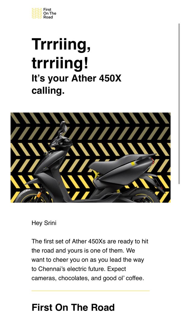 450X സീരീസ് വണ്ണിന്റെ ഡെലിവറികൾ ആരംഭിച്ച് ഏഥർ