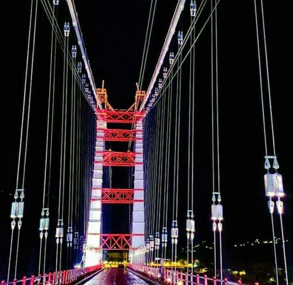 ഡോബ്ര-ചാന്തി; ഗതാഗതയോഗ്യമായ രാജ്യത്തെ ഏറ്റവും ദൈർഘ്യമേറിയ ഒറ്റവരി പാലം ജനങ്ങൾക്കായി തുറന്നു