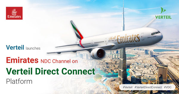 എമിറേറ്റ്‌സ് ഗേറ്റ്‌വേയിലൂടെ NDC കണക്റ്റീവിറ്റി ഇന്ത്യയില്‍ അവതരിപ്പിച്ച് വെര്‍ടീല്‍ ടെക്‌നോളജീസ്