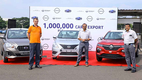 ഒരു ദശലക്ഷം യൂണിറ്റ് കയറ്റുമതി എന്ന നാഴികക്കല്ല് പിന്നിട്ട് റെനോ-നിസാൻ ഇന്ത്യ