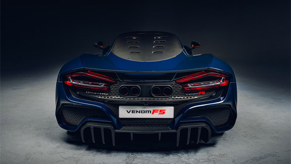 1,817 bhp കരുത്ത്, 500 കിലോമീറ്റർ സ്‌പീഡ്; വെനോം F5 ഹൈപ്പർ കാറുമായി ഹെന്നസി