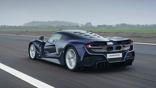 1,817 bhp കരുത്ത്, 500 കിലോമീറ്റർ സ്‌പീഡ്; വെനോം F5 ഹൈപ്പർ കാറുമായി ഹെന്നസി