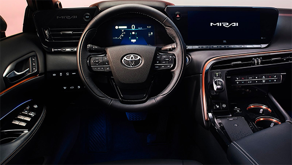 പുതുതലമുറ മിറായ് ഫ്യുവൽ സെൽ ഇലക്ട്രിക് കാർ പുറത്തിറക്കി ടൊയോട്ട