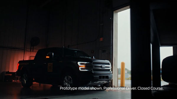 മഞ്ഞില്‍ പരീക്ഷണയോട്ടം നടത്തി ഫോര്‍ഡ് F-150 പിക്കപ്പ് ട്രക്ക്; വീഡിയോ