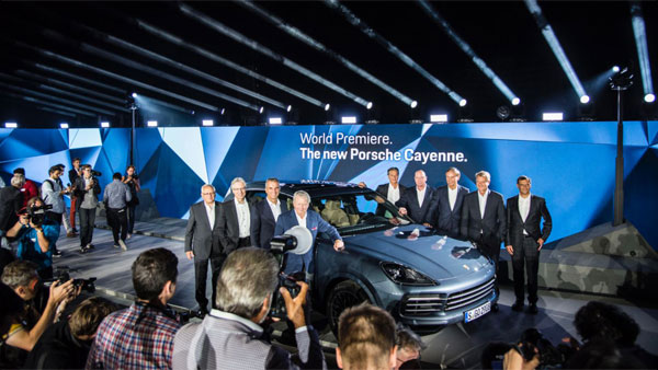 കയെൻ എസ്‌യുവിയുടെ 10 ലക്ഷം യൂണിറ്റ് നിർമാണം പൂർത്തിയാക്കി പോർഷ