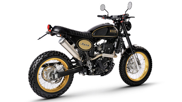 ഹീറോ 250 സിസി സ്‌ക്രാംബ്ലർ സ്റ്റൈൽ മോട്ടോർസൈക്കിൾ അവതരിപ്പിച്ച് ബുള്ളിറ്റ് 