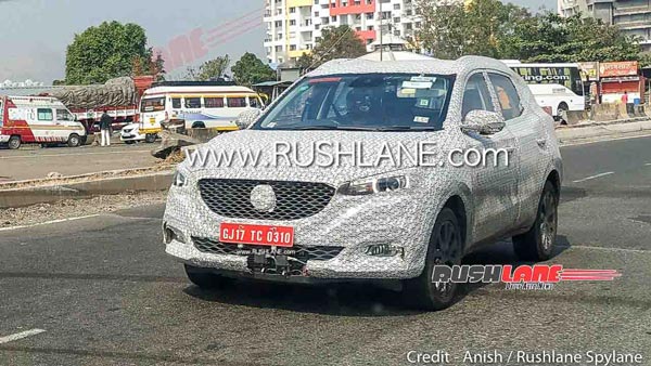 ADAS സംവിധാനവുമായി ക്യാമറ കണ്ണുകളിൽ കുടുങ്ങി എംജി ZS