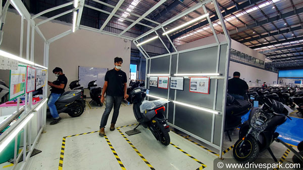 ഇലക്ട്രിക് സ്കൂട്ടർ നിർമ്മാണത്തിന്റെ നേർക്കാഴ്ച്ച; ഏഥറിന്റെ പുതിയ ഹൊസൂർ പ്ലാന്റ് പരിചയപ്പെടാം