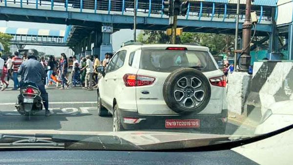 ടര്‍ബോ പെട്രോള്‍ എഞ്ചിനില്‍ ഇക്കോസ്‌പോര്‍ട്ടും?; പരീക്ഷണയോട്ടം ആരംഭിച്ച് ഫോര്‍ഡ്