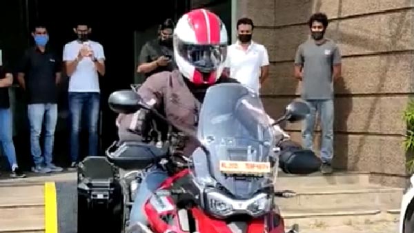 ട്രയംഫ് ടൈഗര്‍ 900 സ്വന്തമാക്കി ഇന്ദ്രജിത്ത്; വീഡിയോ