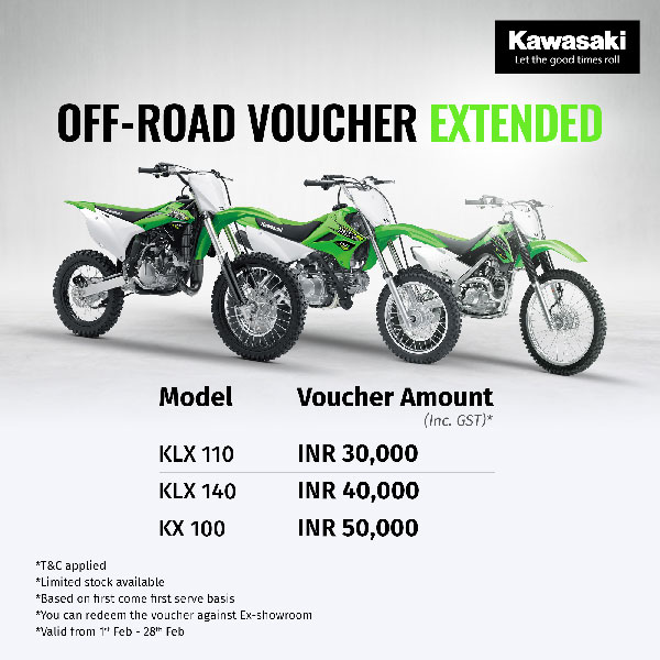 തെരഞ്ഞെടുത്ത മോഡലുകളില്‍ ഓഫറുകള്‍ പ്രഖ്യാപിച്ച് കവസാക്കി