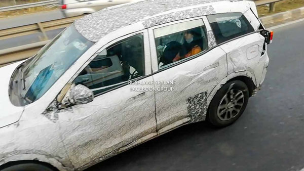 ഡാഷ്‌ബോര്‍ഡ് വിവരങ്ങള്‍ പുറത്ത്; പരീക്ഷണയോട്ടം നടത്തി മഹീന്ദ്ര XUV500