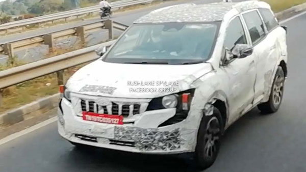 ഡാഷ്‌ബോര്‍ഡ് വിവരങ്ങള്‍ പുറത്ത്; പരീക്ഷണയോട്ടം നടത്തി മഹീന്ദ്ര XUV500