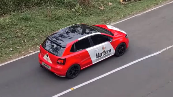 മാൽബറോ റാപ്പിൽ വ്യത്യസ്തമായി അണിഞ്ഞൊരുങ്ങി ഫോക്‌സ്‌വാഗൺ പോളോ