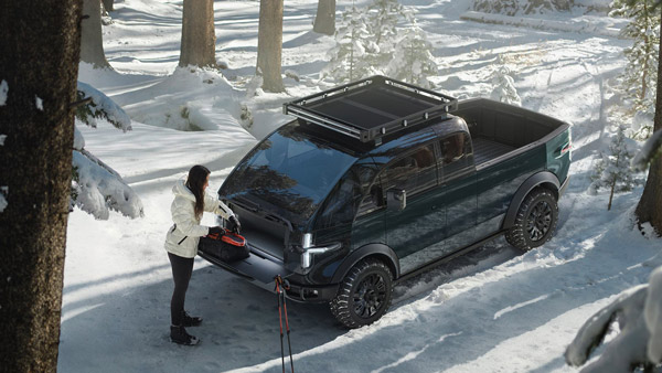 ടെസ്‌ലക്ക് വെല്ലുവിളി; ഇലക്ട്രിക് പിക്കപ്പ് ട്രക്ക് അവതരിപ്പിച്ച് കാനൂ