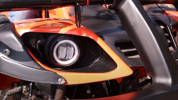 ATV -യായി രൂപം മാറി റോയൽ എൻഫീൽഡ് ഹിമാലയൻ; വീഡിയോ