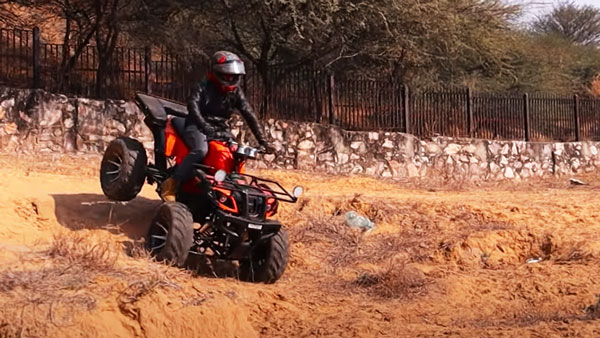 ATV -യായി രൂപം മാറി റോയൽ എൻഫീൽഡ് ഹിമാലയൻ; വീഡിയോ