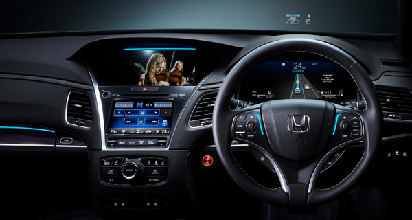 ലെവൽ 3 ഓട്ടോണമസ് ടെക്കുമായി ലെജൻഡ് സെൽഫ് ഡ്രൈവിംഗ് കാർ അവതരിപ്പിച്ച് ഹോണ്ട