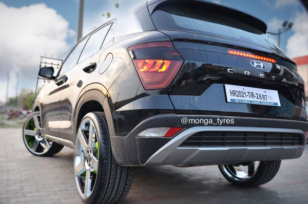 22 ഇഞ്ച് അലേയി വീലുകളില്‍ തിളങ്ങി പുതുതലമുറ ഹ്യുണ്ടായി ക്രെറ്റ