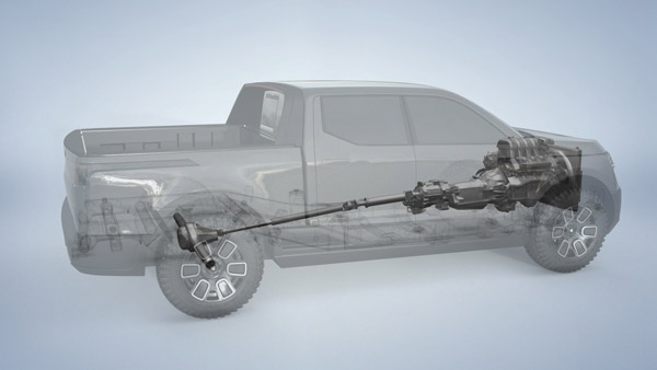 സാധാരണ പിക്കപ്പ് ട്രക്കുകളെ അനായാസം ഇലക്ട്രിക്കായി മാറ്റാവുന്ന e-ബീം സാങ്കേതികവിദ്യയുമായി മാഗ്ന