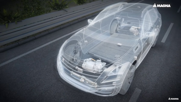 സാധാരണ പിക്കപ്പ് ട്രക്കുകളെ അനായാസം ഇലക്ട്രിക്കായി മാറ്റാവുന്ന e-ബീം സാങ്കേതികവിദ്യയുമായി മാഗ്ന