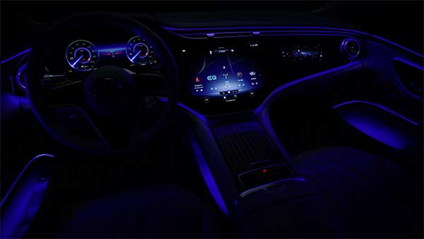 ആഗോള പ്രീമിയറിനു മുന്നോടിയായി EQS -ന്റെ ഇന്റീരിയർ ചിത്രങ്ങൾ വെളിപ്പെടുത്തി മെർസിഡീസ്