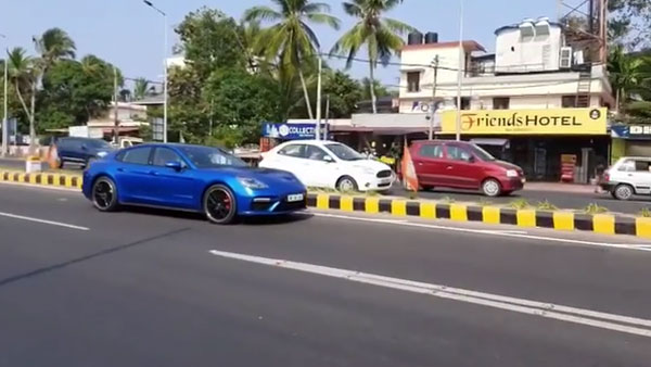 ട്രാഫിക് നിയമം തെറ്റിച്ചു; ദുല്‍ഖര്‍ സല്‍മാന്റെ കാര്‍ പുറകോട്ടെടുപ്പിച്ച് പൊലീസ്, വീഡിയോ