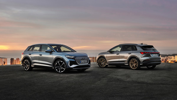 520 കിലോമീറ്റർ ശ്രേണി, Q4 ഇ-ട്രോൺ, Q4 സ്‌പോർട്ബാക്ക് ഇ-ട്രോൺ എസ്‌യുവികൾ അവതരിപ്പിച്ച് ഔഡി