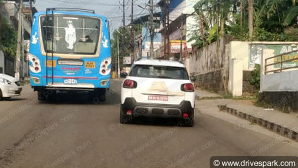 കേരളത്തിൽ പരീക്ഷണയോട്ടത്തിനിടെ ക്യാമറയിൽ കുടുങ്ങി സിട്രൺ C3 എയർക്രോസ്