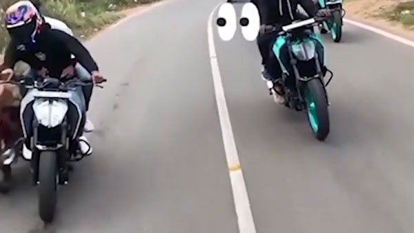 വൈറലായത് കെണിയായി; ഡ്യൂക്ക് റൈഡർക്ക് പാർസലായി മുട്ടൻ പണി നൽകി MVD