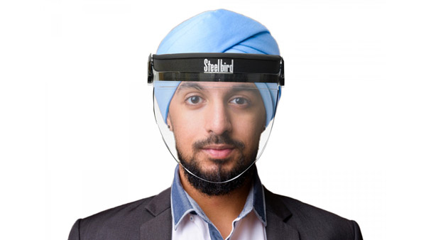 കൊവിഡ്-19 രണ്ടാം തരംഗം; ഫെയ്‌സ്-ഷീല്‍ഡ് വില്‍പ്പന വര്‍ധിപ്പിച്ച് സ്റ്റീല്‍ബേര്‍ഡ്