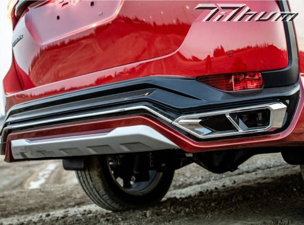 തിഥം ബോഡി കിറ്റിൽ മസ്കുലാർ ഭാവത്തിൽ ടൊയോട്ട ഫോർച്യൂണർ ലെജൻഡർ