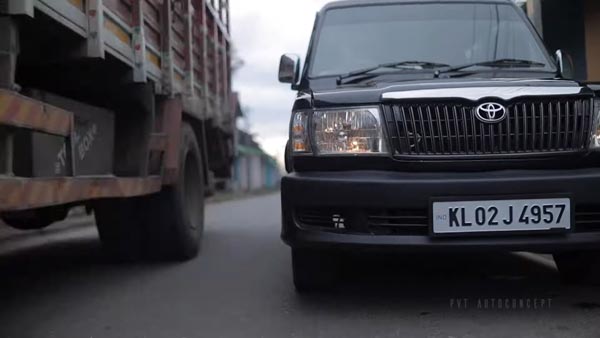 പുനരുധാരണത്തിലൂടെ പുതുജീവൻ നേടി ടൊയോട്ട ക്വാളിസ്; വീഡിയോ