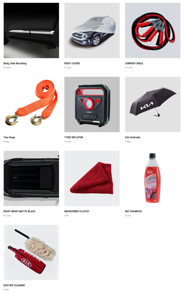 2021 സെൽറ്റോസ് കൂടുതൽ ആകർഷകമാക്കാൻ ആക്സസറികൾ അവതരിപ്പിച്ച് കിയ