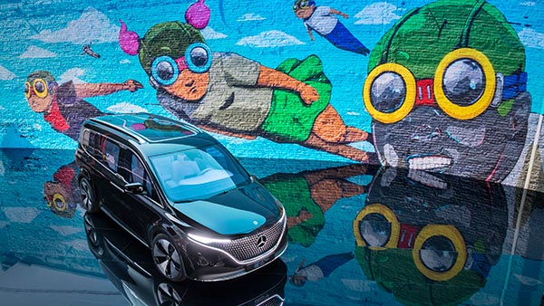 EQT കണ്‍സെപ്റ്റ് ഇലക്ട്രിക് വാന്‍ അവതരിപ്പിച്ച് മെര്‍സിഡീസ് ബെന്‍സ്