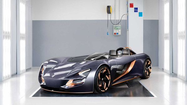 മോട്ടോർസൈക്കിൾ ശൈലിയിൽ മിസാനോ റോഡ്സറ്റർ കൺസെപ്റ്റ് അവതരിപ്പിച്ച് സുസുക്കി