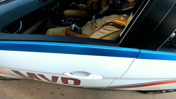 മഡ്ഗാർഡ് മുഖ്യം ബിഗിലേ! R15 റൈഡറിന് ചെറു ഉപദേശവും പിഴയും നൽകി MVD