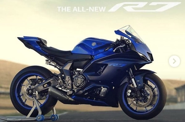 പുത്തൻ യമഹ YZF-R7 സൂപ്പർസ്പോർട്ടിന്റെ ഔദ്യോഗിക ചിത്രങ്ങൾ പുറത്ത്