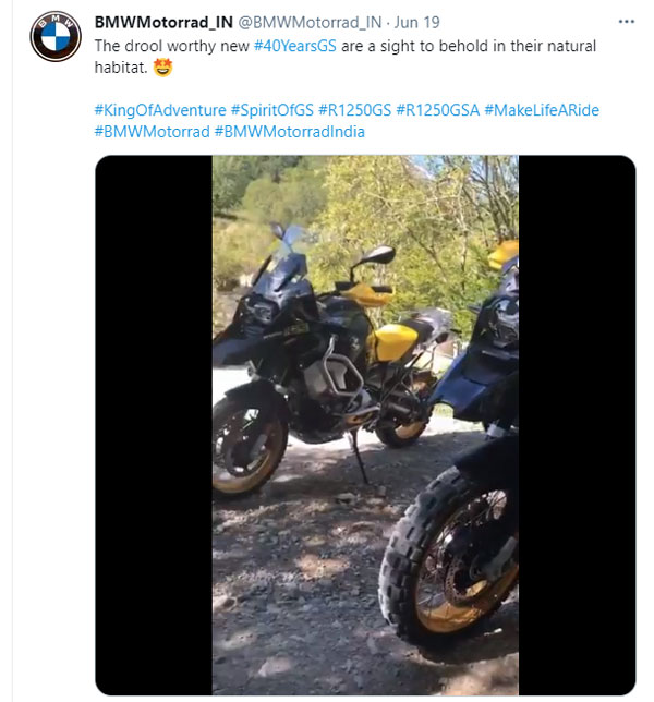 നവീകരിച്ച 2021 R 1250 GS മോഡലിന്റെ ടീസര്‍ ചിത്രം പങ്കുവെച്ച് ബിഎംഡബ്ല്യു മോട്ടോറാഡ്