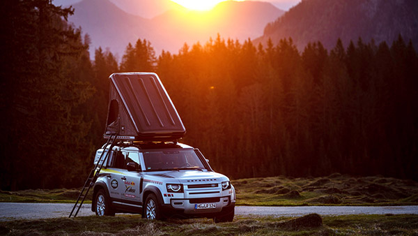 റെഡ് ബുൾ X-ആൽപ്സ് 2021 -ൽ സപ്പോർട്ട് വാഹനങ്ങളാവാനൊരുങ്ങി ലാൻഡ് റോവർ ഡിഫെൻഡർ 110