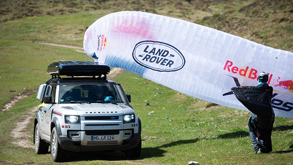 റെഡ് ബുൾ X-ആൽപ്സ് 2021 -ൽ സപ്പോർട്ട് വാഹനങ്ങളാവാനൊരുങ്ങി ലാൻഡ് റോവർ ഡിഫെൻഡർ 110